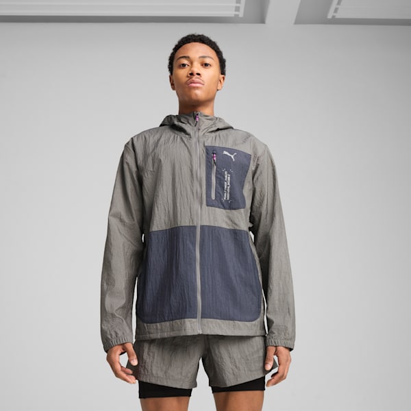 

Мужская куртка Seasons Trail Running Puma, серый