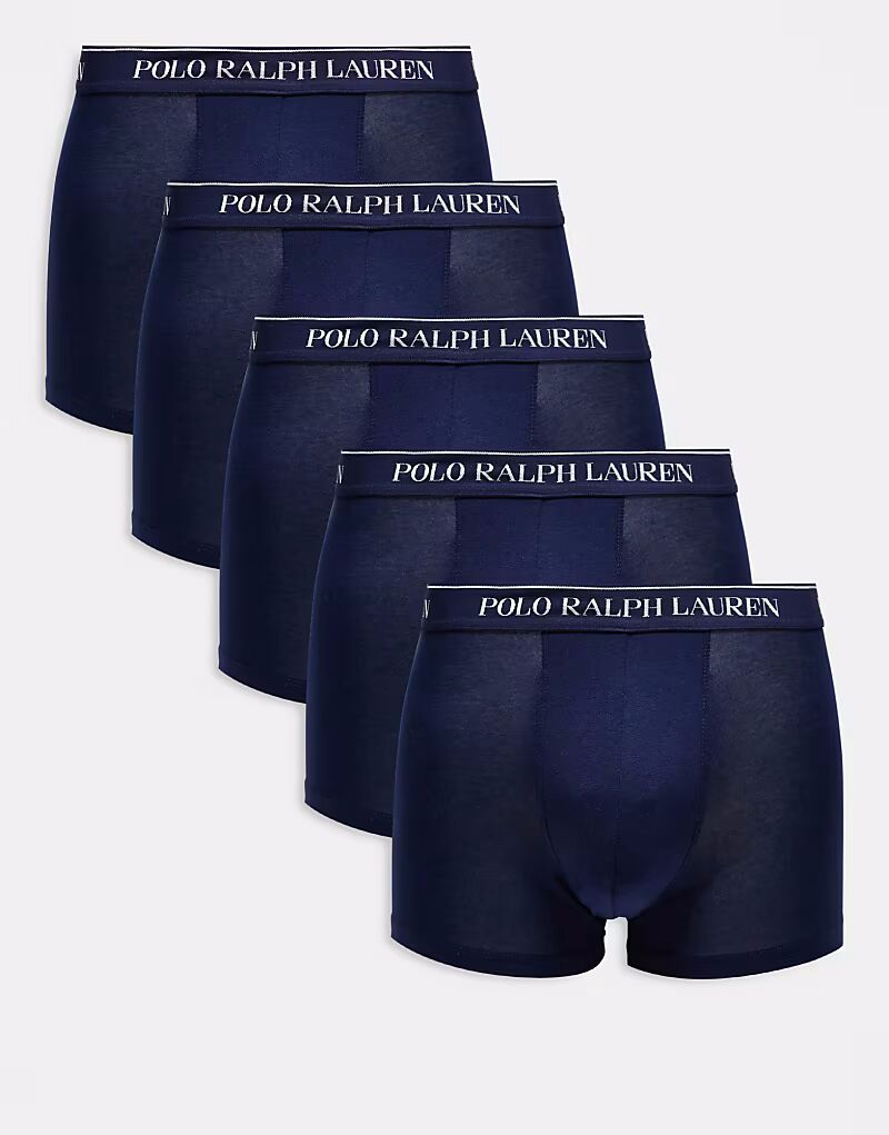 

Polo Ralph Lauren комплект из 5 плавок в темно-синем цвете