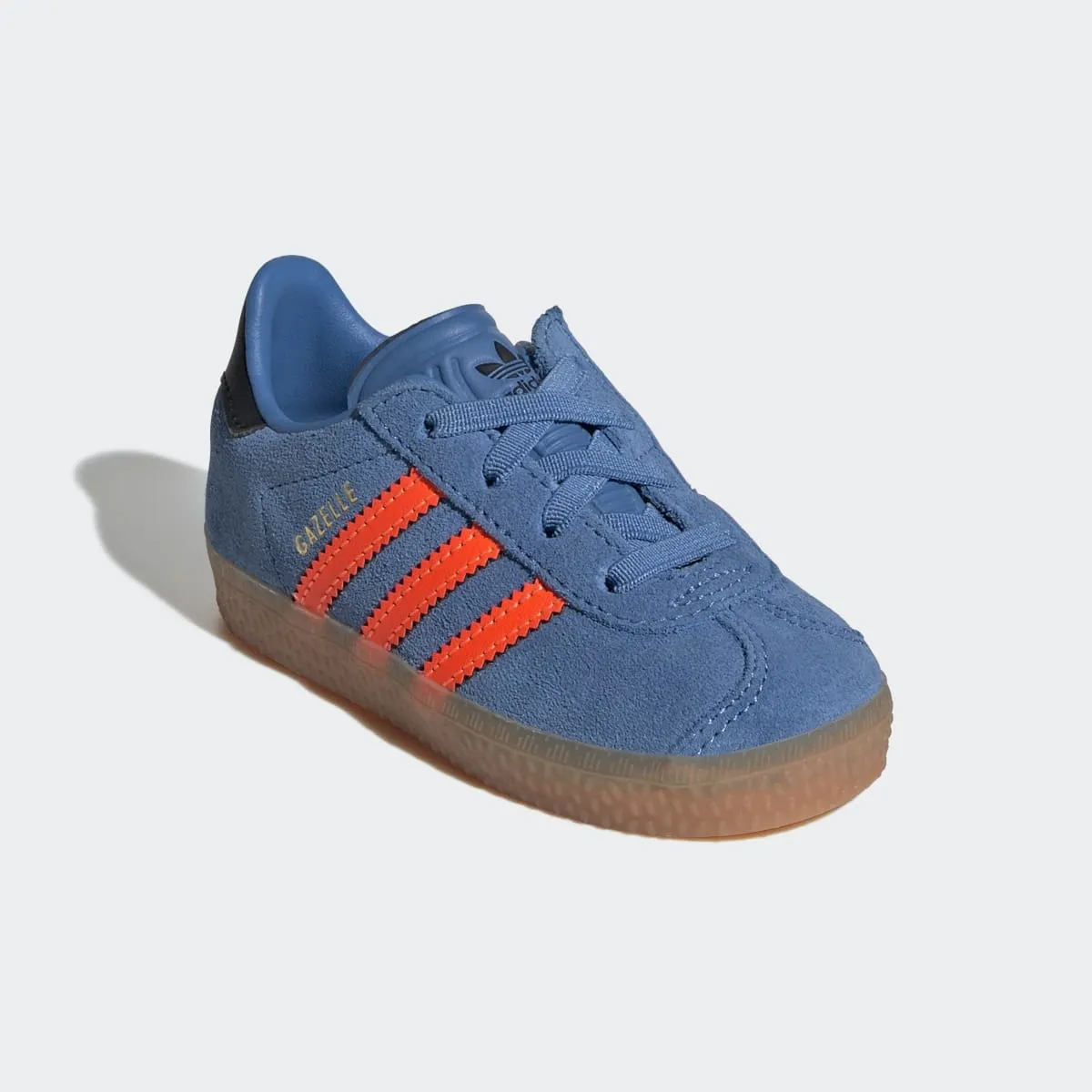Детские повседневные кеды GAZELLE CF EL I Originals Adidas, синий — фото 2