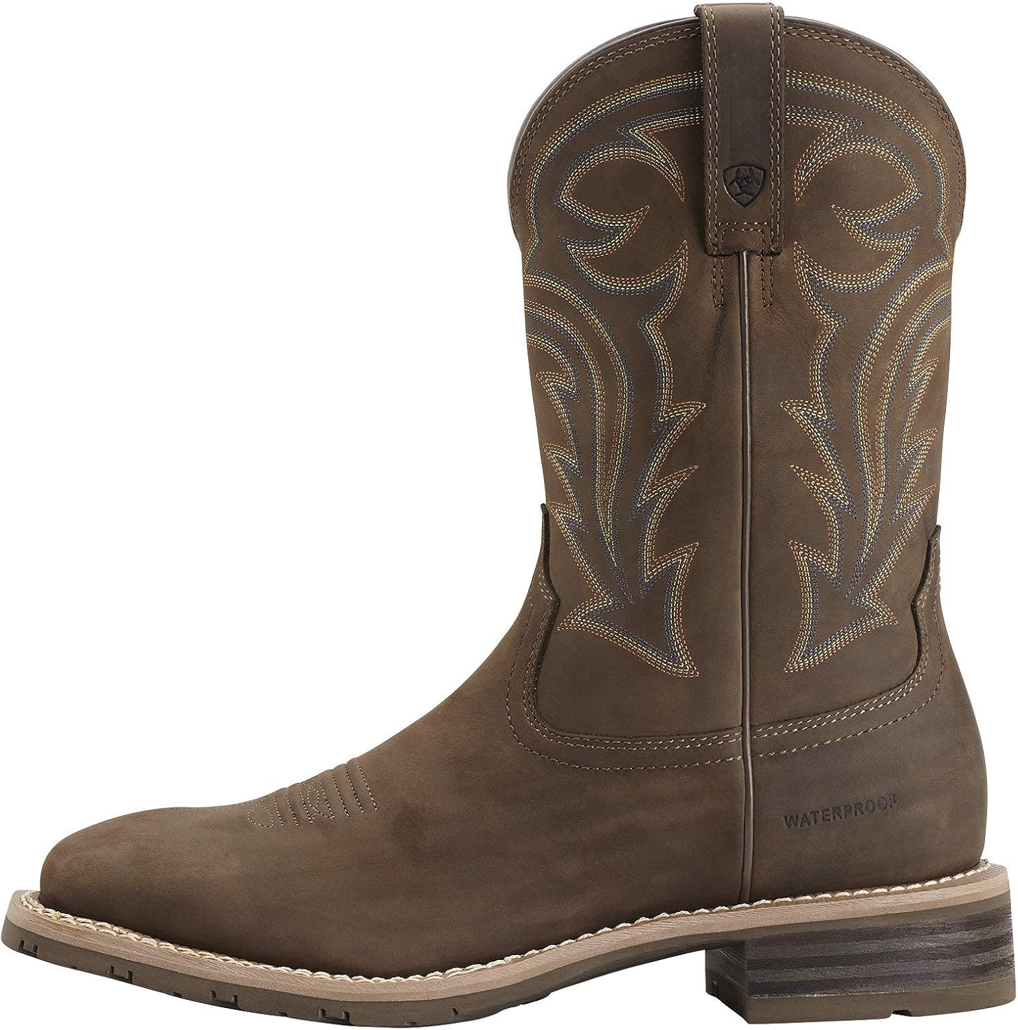 Мужские гибридные сапоги Ariat Hybrid Rancher H2O, коричневый — фото 2