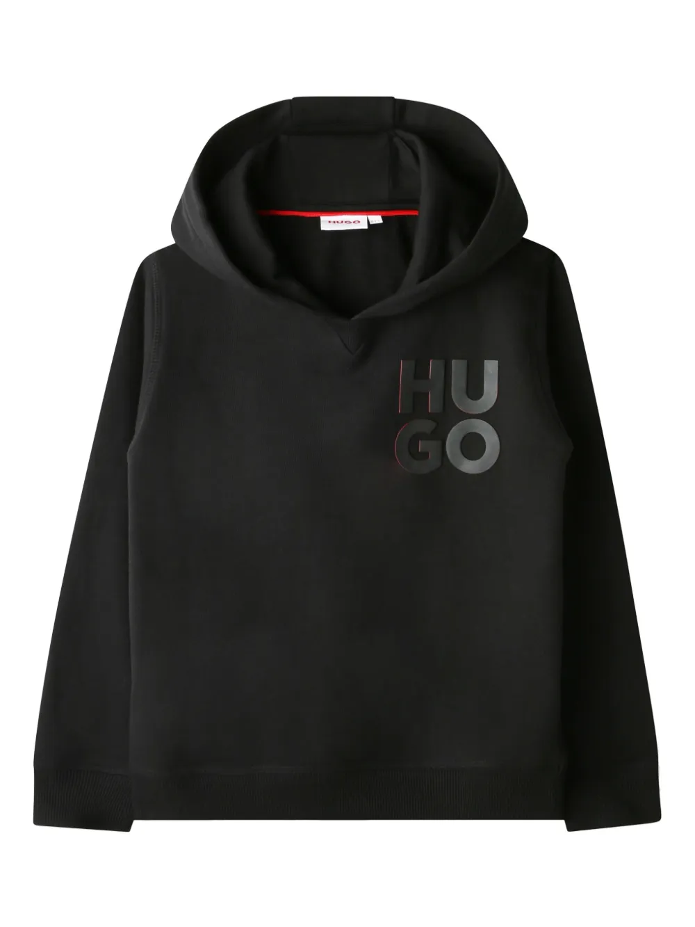 

Худи с логотипом HUGO KIDS, черный