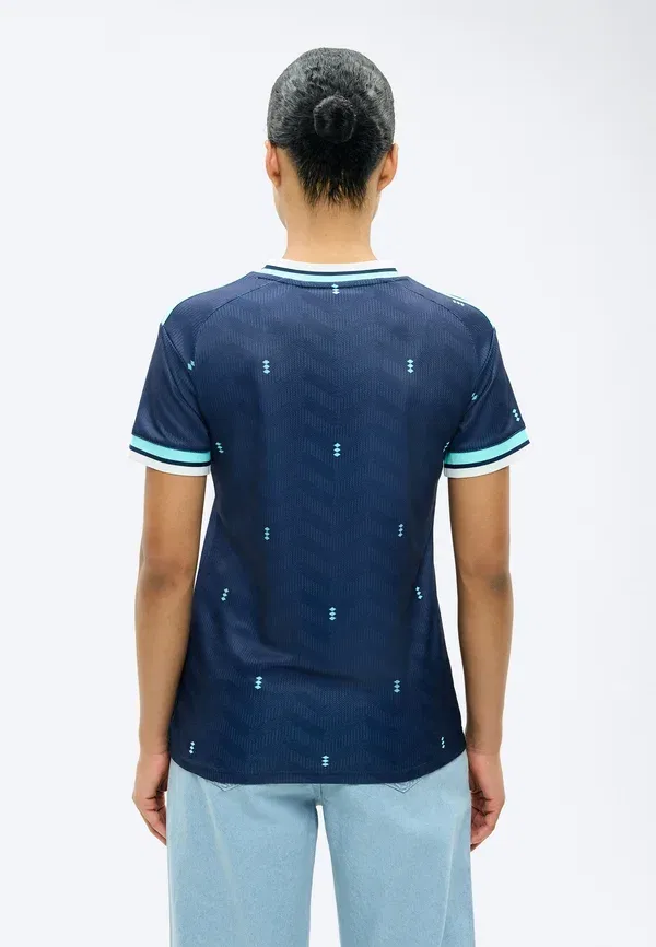 Футболка спортивная Adidas Performance Deutschland dfb 26 away replica, тёмно-синий — фото 3