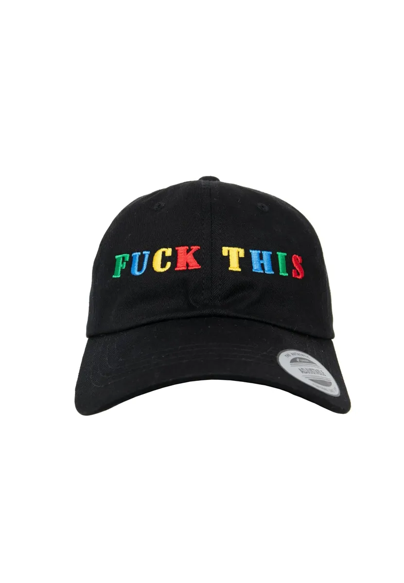 

Гибкая кепка Mister Tee "Футболка унисекс "Fuck This Dad Cap" Mistertee, черный