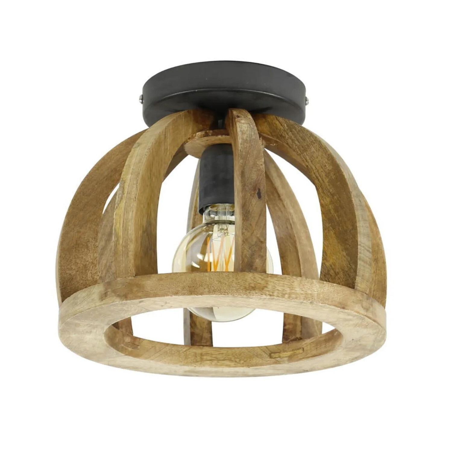 

Потолочный светильник famlights, 15x15x24 см, светло-коричневый