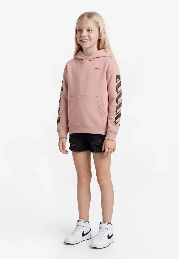 Свитшот Scribble diag Off-White, бледно-сиреневый