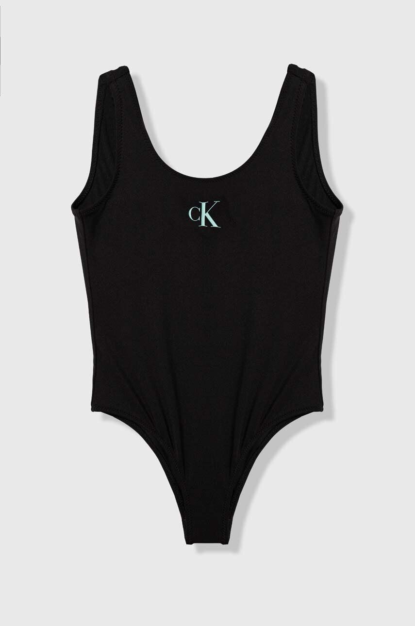 

Сплошной купальник Calvin Klein Jeans для мальчика, черный
