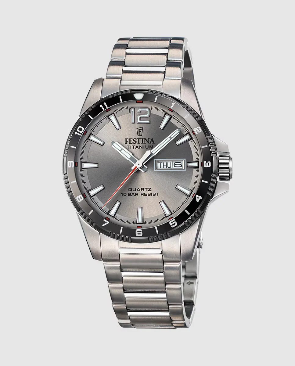 

Мужские часы F20698/1 Титан, серебро, сталь Festina, серебрянный