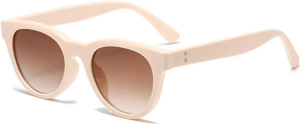 

Солнцезащитные очки с защитой от УФ-излучения UV400 | «Кошачий глаз», большая оправа, цветные линзы | для женщин и мужчин, для занятий спортом на открытом воздухе и вождения DSVIGF, Beige-brown