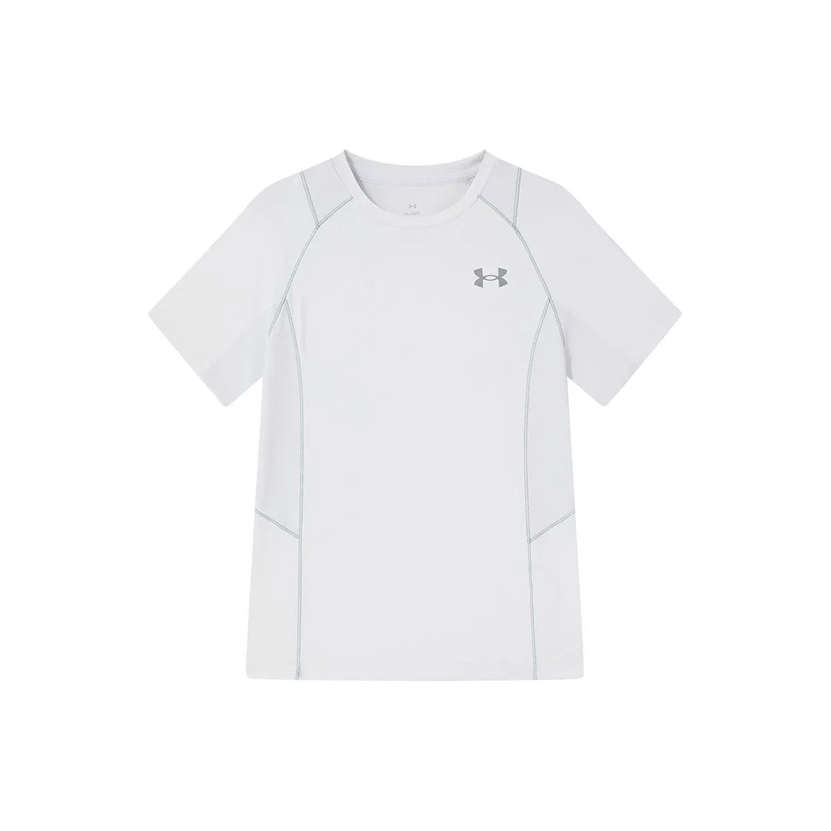 Повседневная спортивная одежда для подростков Under Armour, White Short-Sleeved Shirt+Black Shorts — фото 3