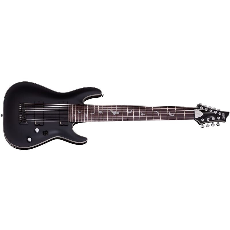 

Электрогитара Schecter Damien Platinum-9 Satin Black SBK 9-String Electric Guitar Platinum 9