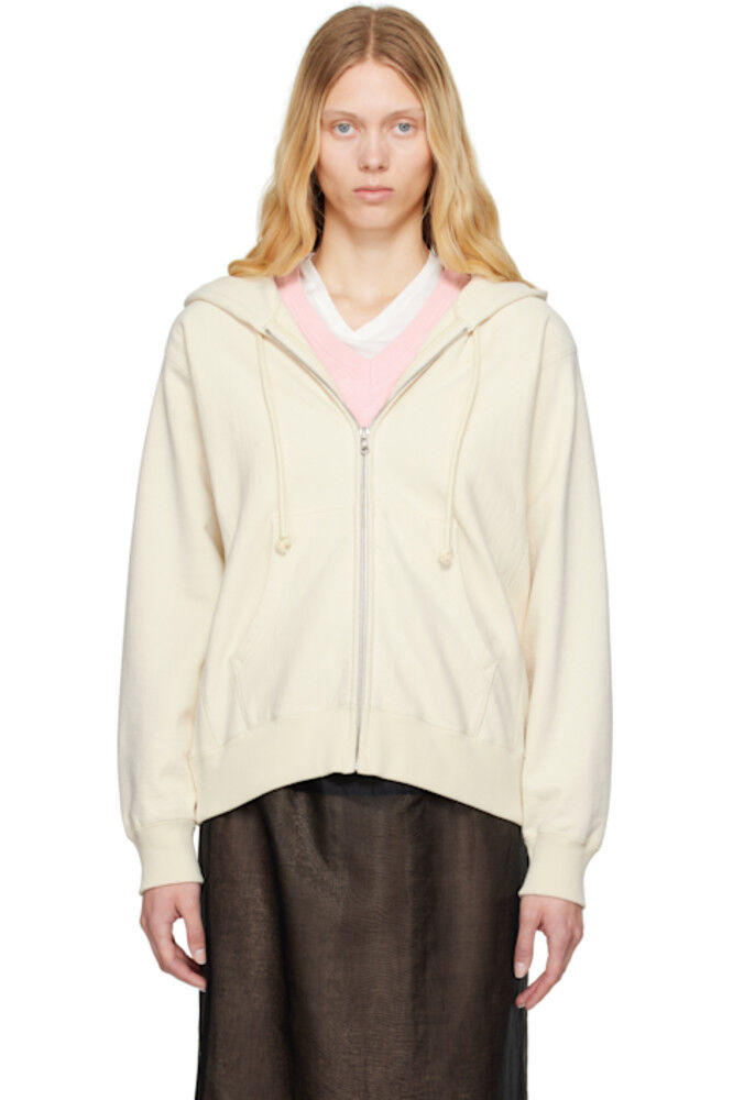 

Толстовка с капюшоном Off-White Smooth Soft Bd Sweat Zip AURALEE