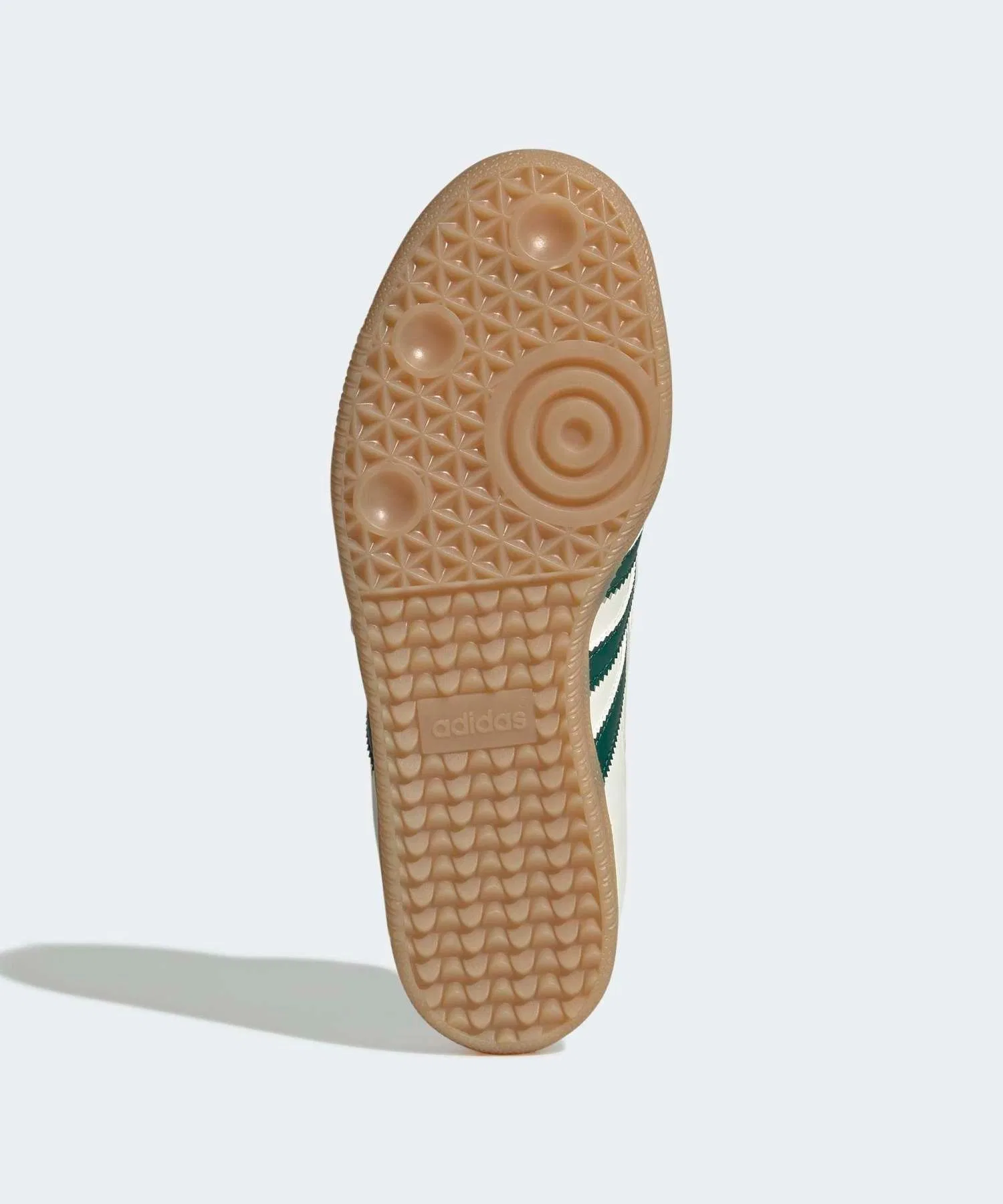 Женские кеды из кожи Adidas Samba Jane W белые — фото 3