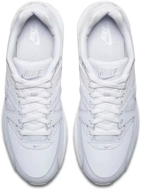 Мужские кожаные кроссовки NIKE AIR MAX COMMAND, металлик серебристый — фото 3