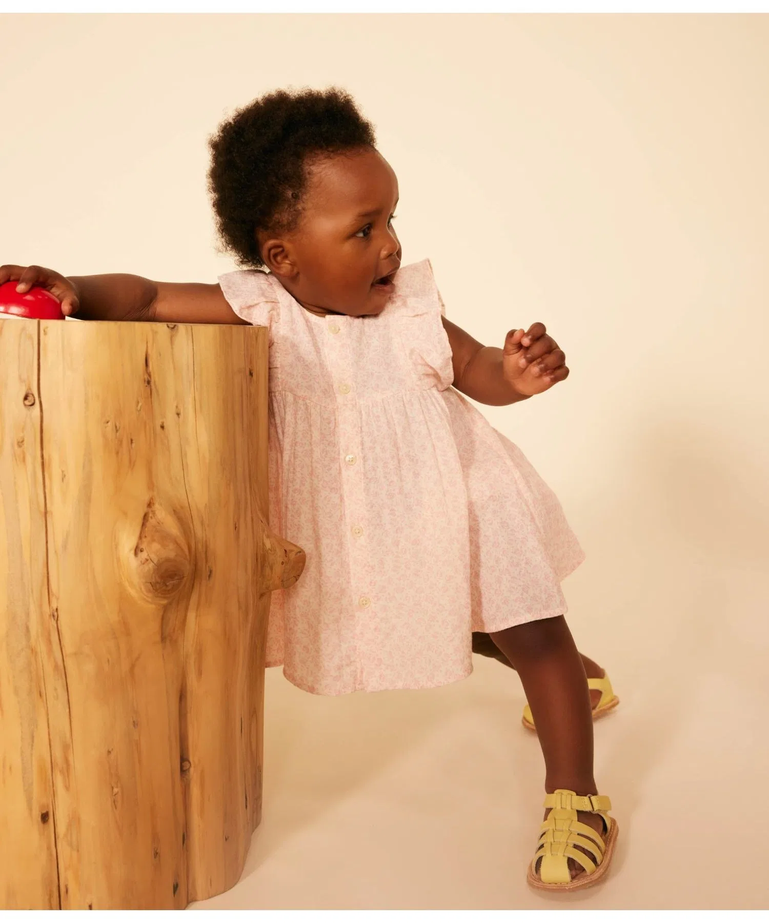 Детский комплект Petit Bateau: платье и трусики
