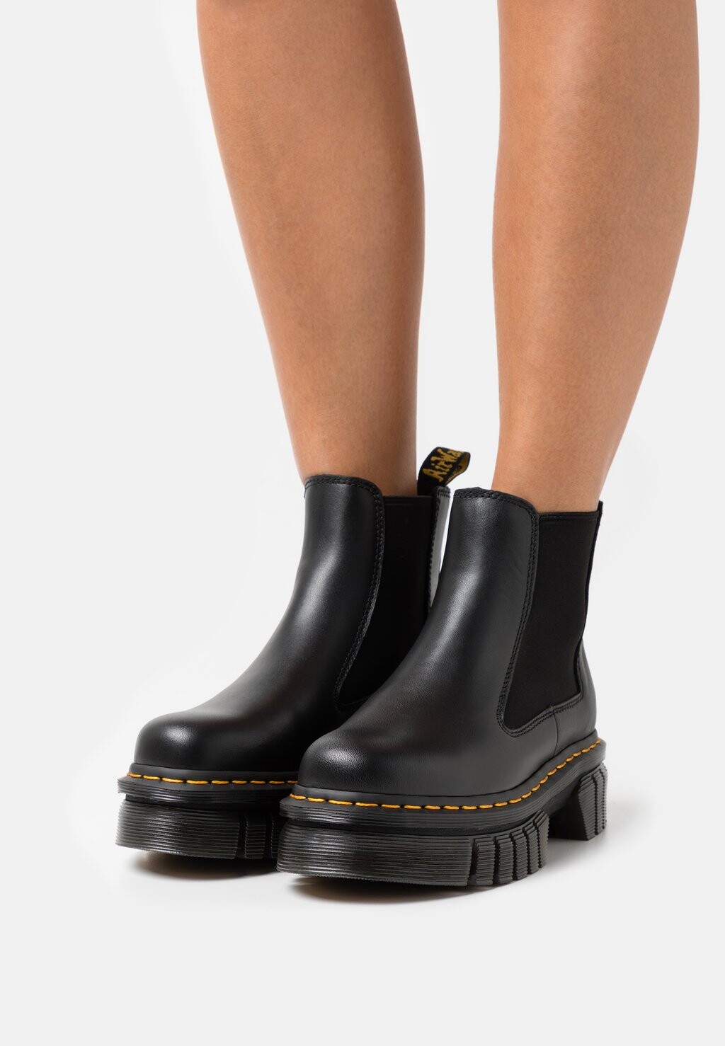 Ботильоны на платформе AUDRICK CHELSEA Dr. Martens, черный