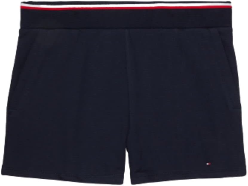 

Женские адаптивные шорты Tommy Hilfiger с высокой талией и петлями для подтягивания, Masters Navy