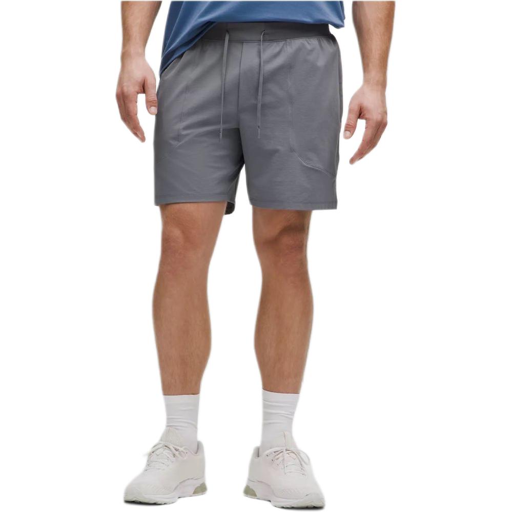 

Шорты спортивные мужские license to train collection ss25 7' Lululemon, серый