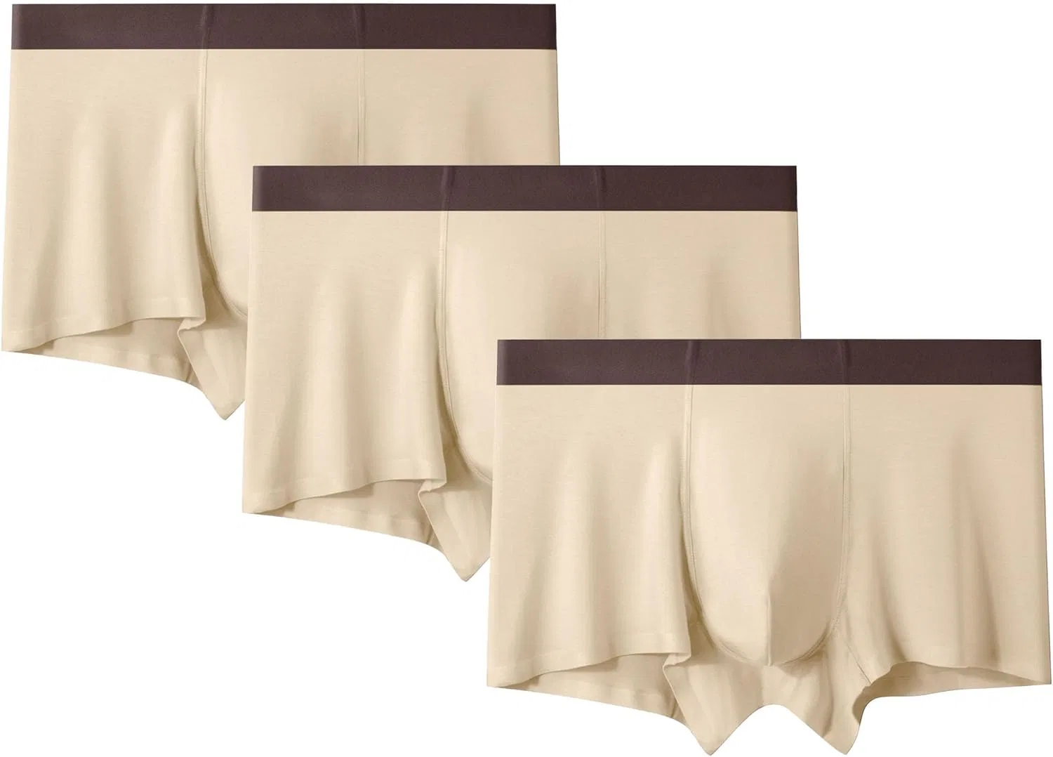 Боксеры дышащие, Milk Coffee-3pc