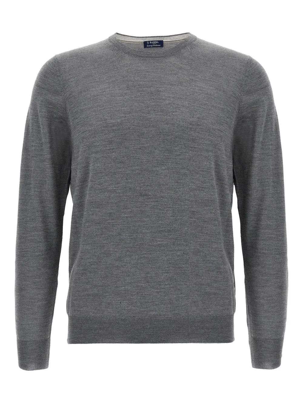 

Джемпер с круглым вырезом Barba, серый