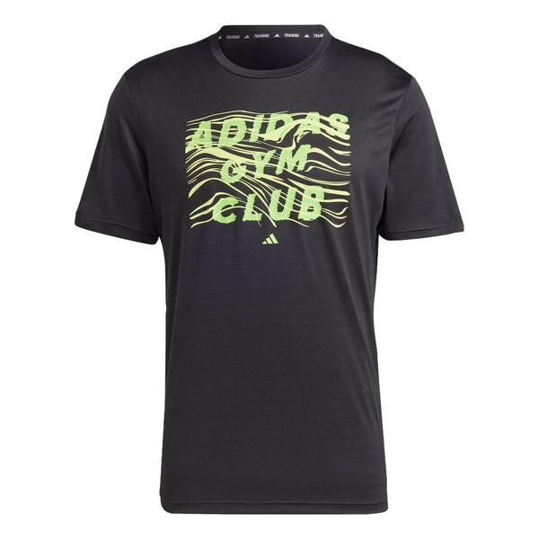 

Футболка hiit с графическим принтом для тренировок Adidas, черный