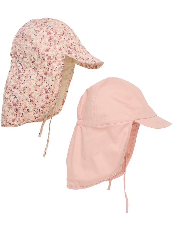 

En Fant Детская шляпа "Солнцезащитная шляпа с завязками, 2 шт." красного цвета