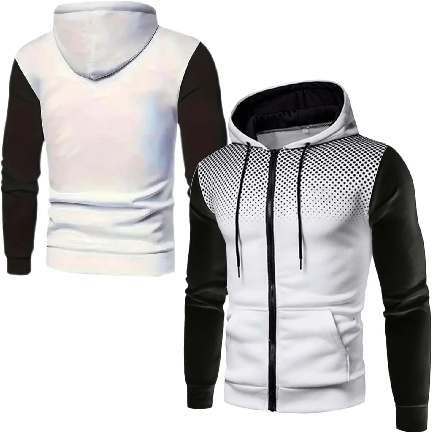 

Мужская толстовка с капюшоном Active Hoodie Full Zip, мягкая и удобная, с карманом, BS KEHHZUHL