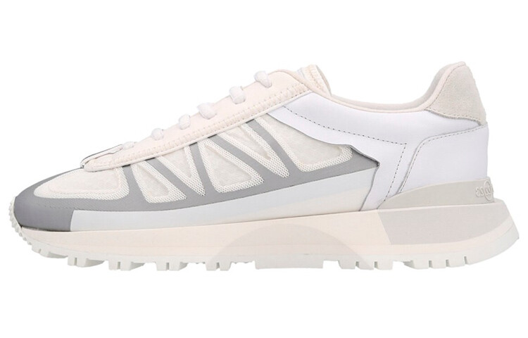 

Кеды низкие Maison Margiela 50-50, серый / светло-розовый
