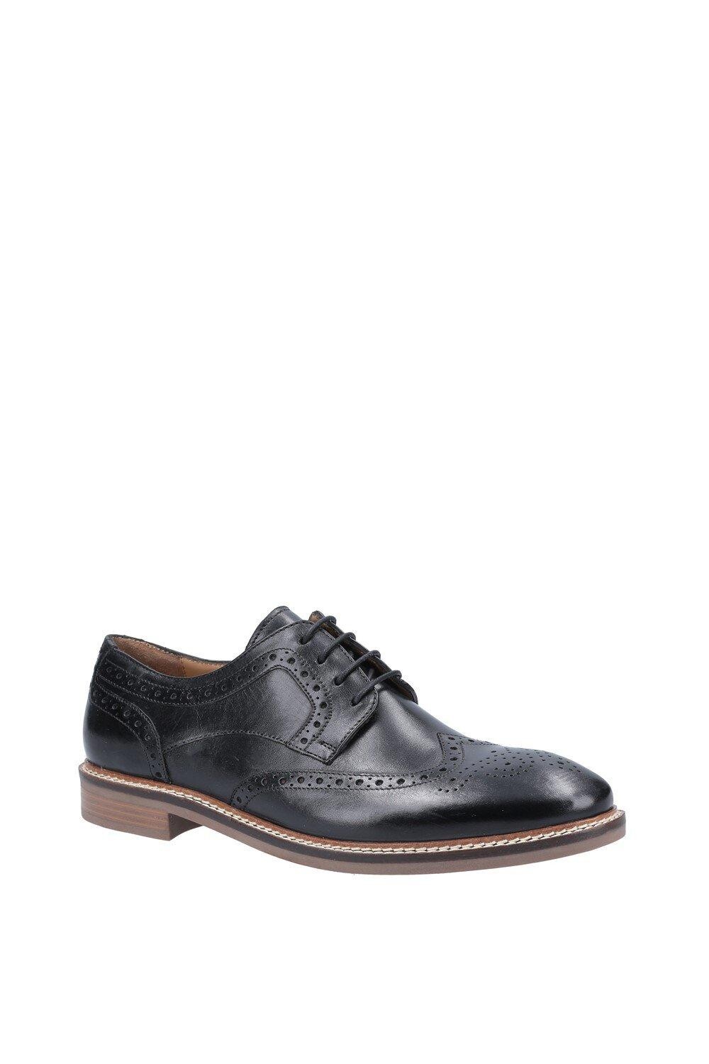 

Кожаные туфли на шнуровке "Bryson" Hush Puppies, черный
