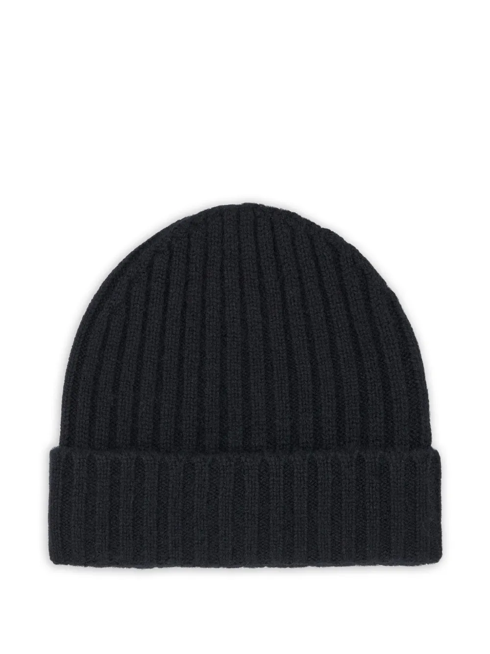 

Кашемировая шапка бини в рубчик Boggi Milano, черный