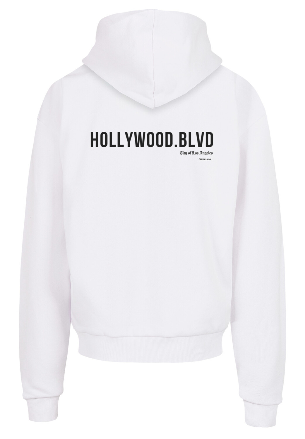 

Пуловер F4NT4STIC Ultra Heavy Hoodie Hollywood blvd OVERSIZE HOODIE, белый