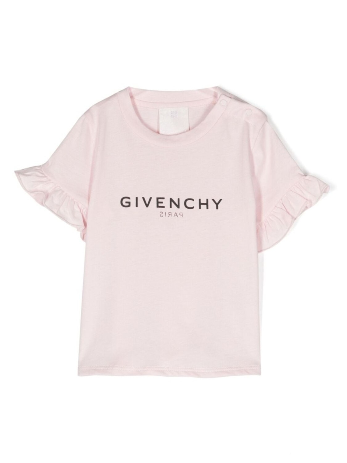 

Givenchy Kids футболка с логотипом, розовый