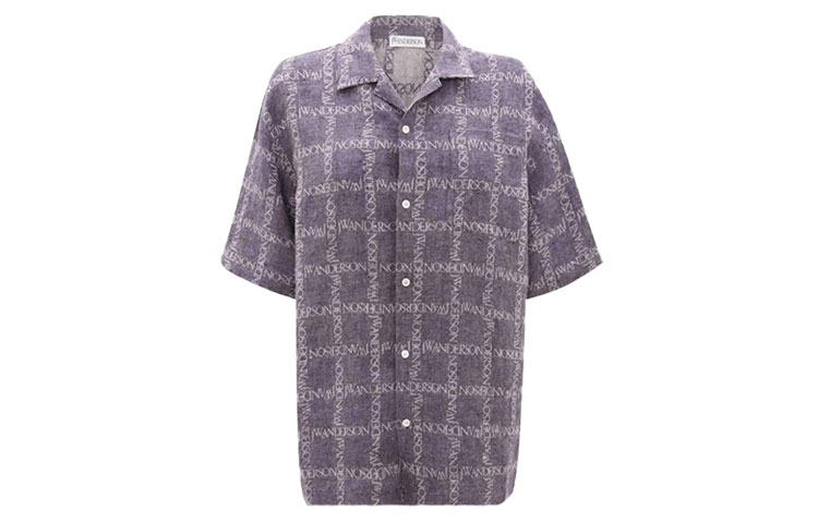 

Футболка мужская темно-синяя JW Anderson