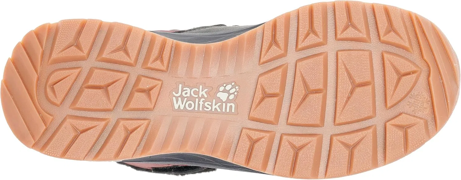Ботинки Jack Wolfskin Polar Bear Texapore Mid VC Kids, Boysenberry — фото 2