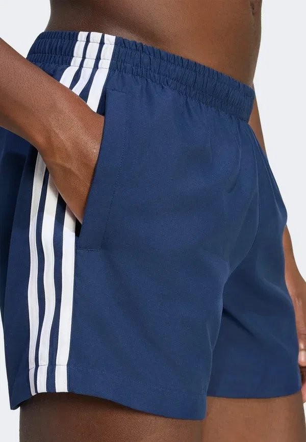Плавки Adidas Originals 3 stripes swimshorts, цвет ночной индиго — фото 3