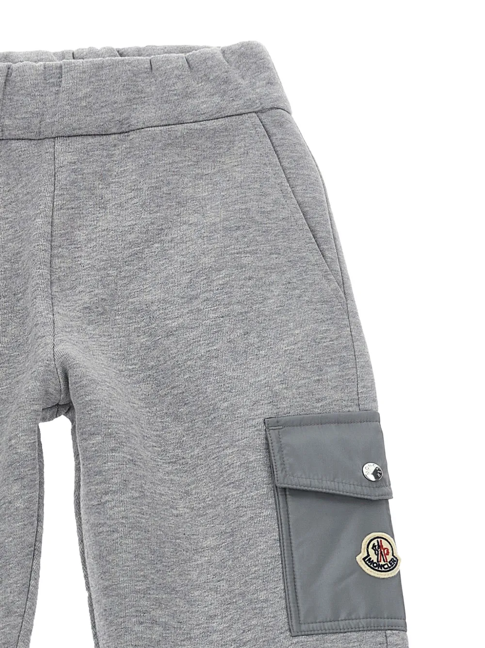 Спортивные брюки карго Moncler Enfant, серый — фото 3