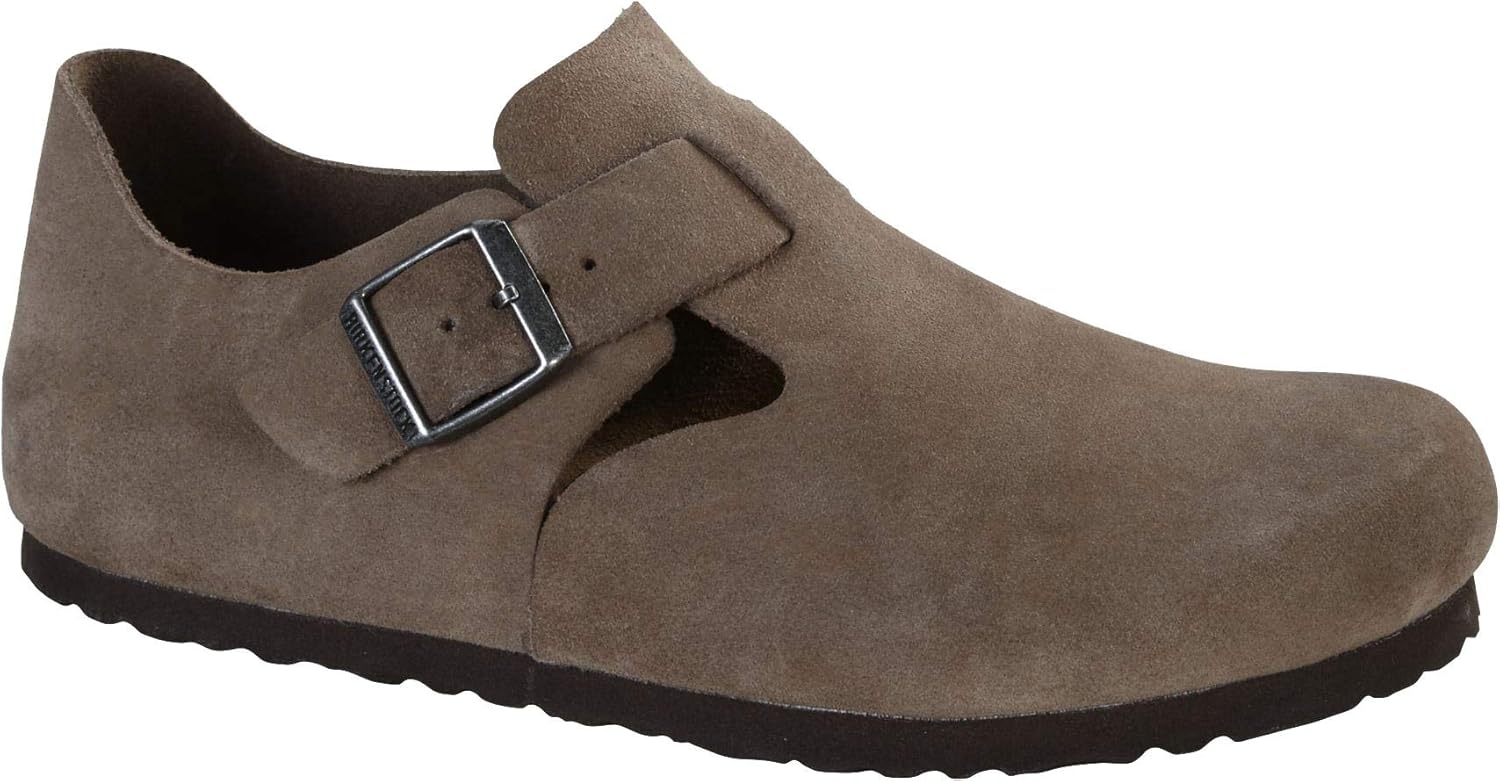 Мужские сабо Birkenstock London, 7-7.5 Women/5-5.5 Men Taupe