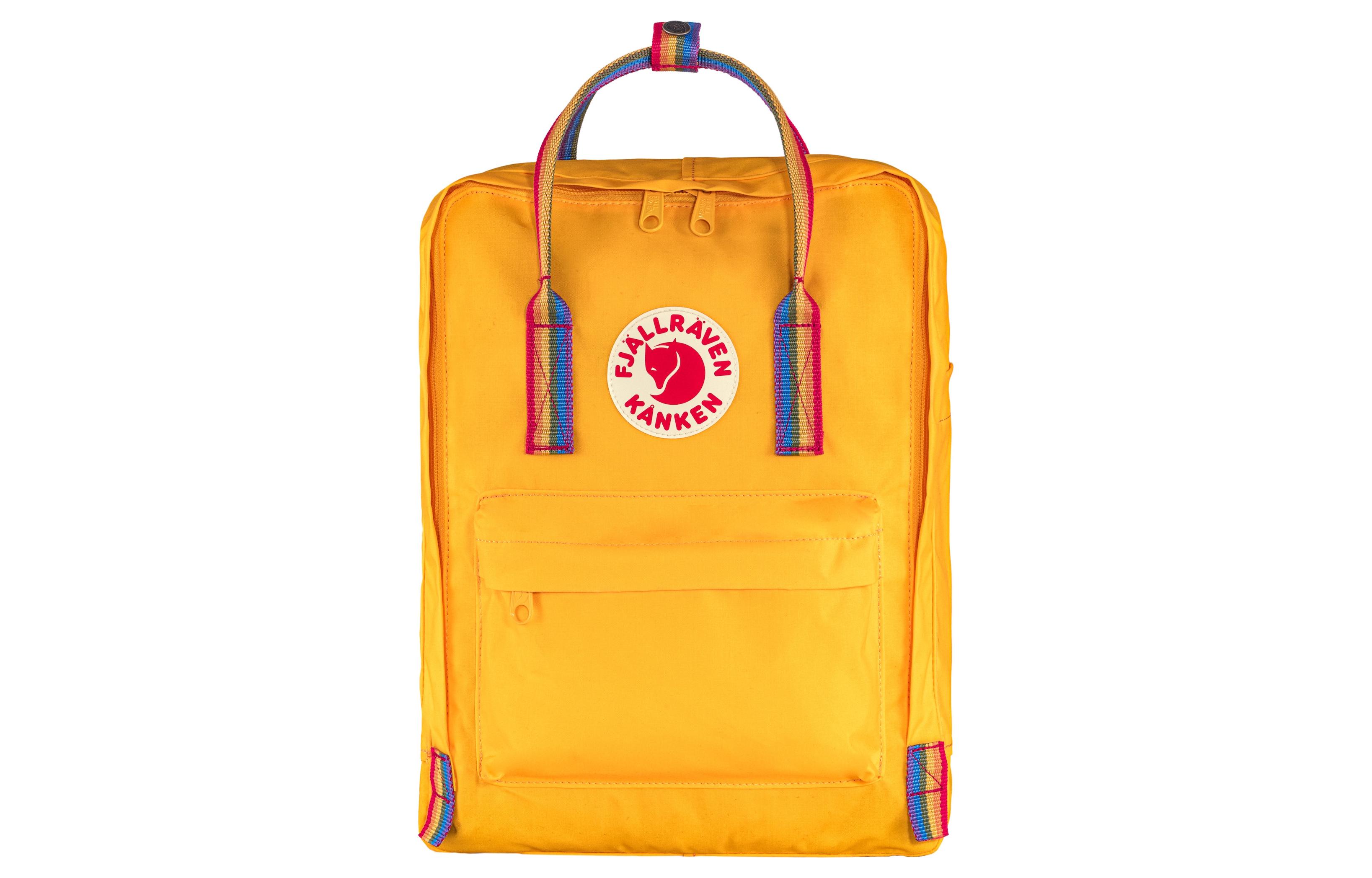 

Fjallraven 16-литровый радужный рюкзак из полиэстера унисекс, Orange