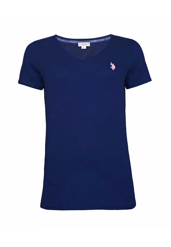 Футболка с коротким рукавом U.S. Polo Assn., темно-синяя — фото 4