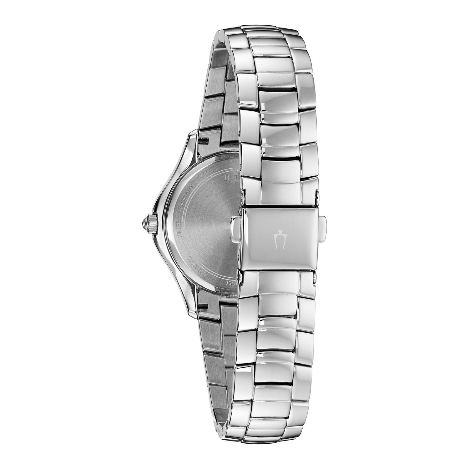 

Женские часы с перламутром и кристаллами — 96L265 Bulova