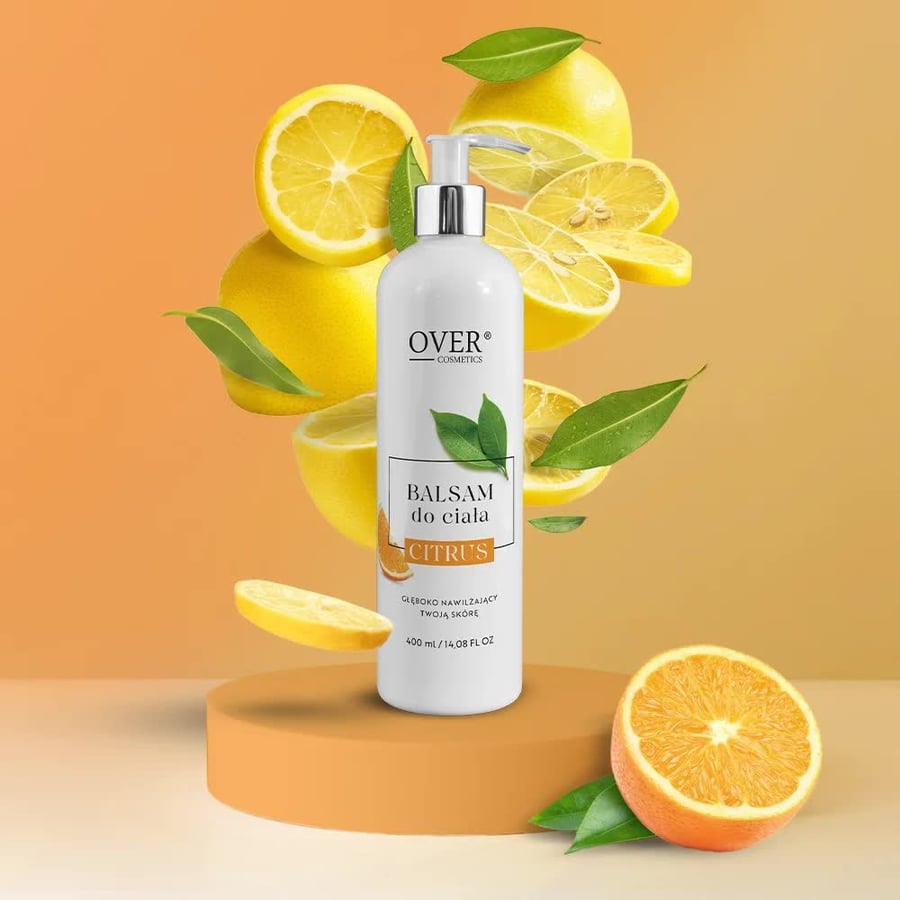 

Over Cosmetics, Цитрусовый лосьон для тела, 400 мл