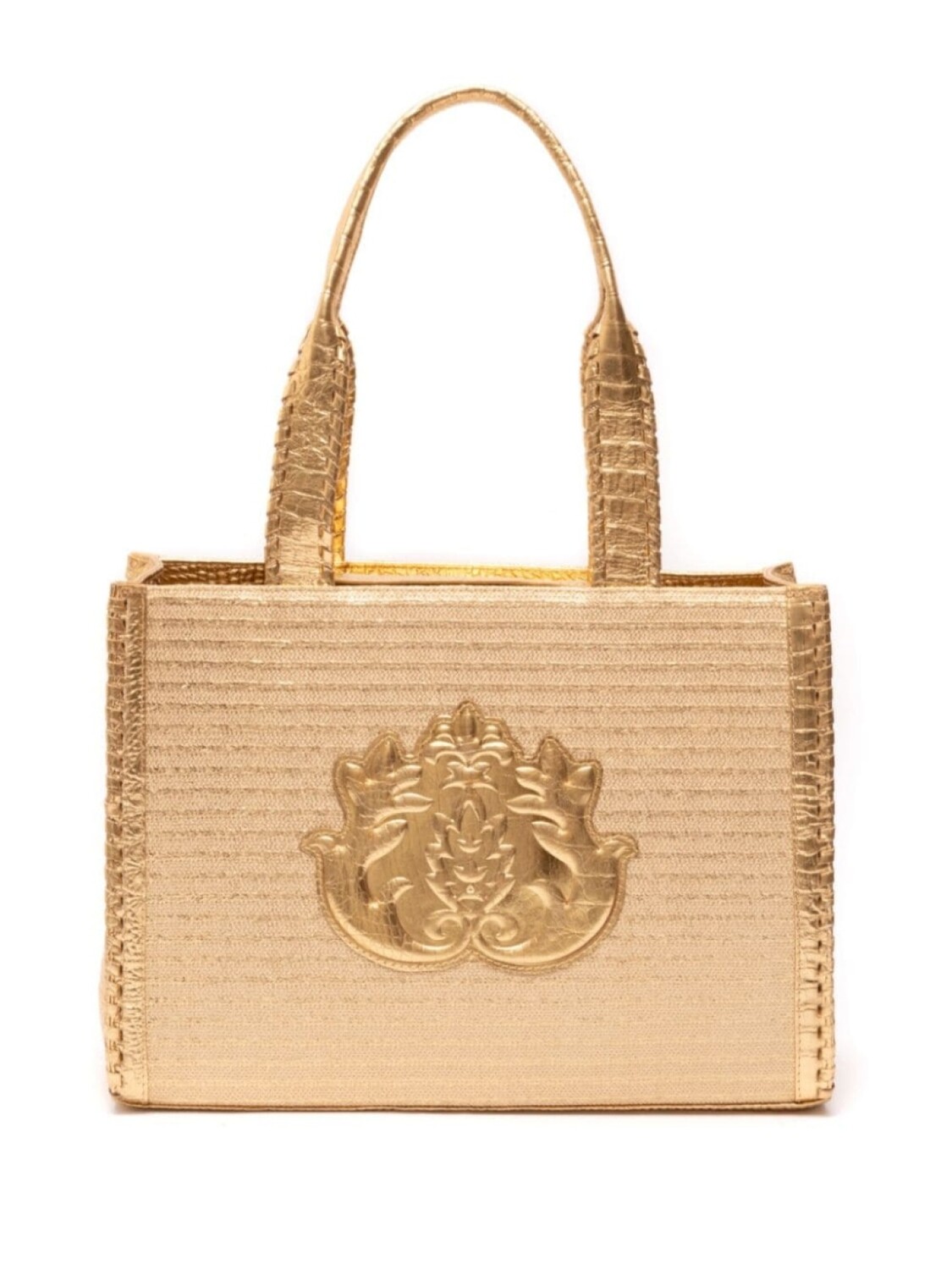 

Соломенная сумка Maxi Tote Isla, золотой