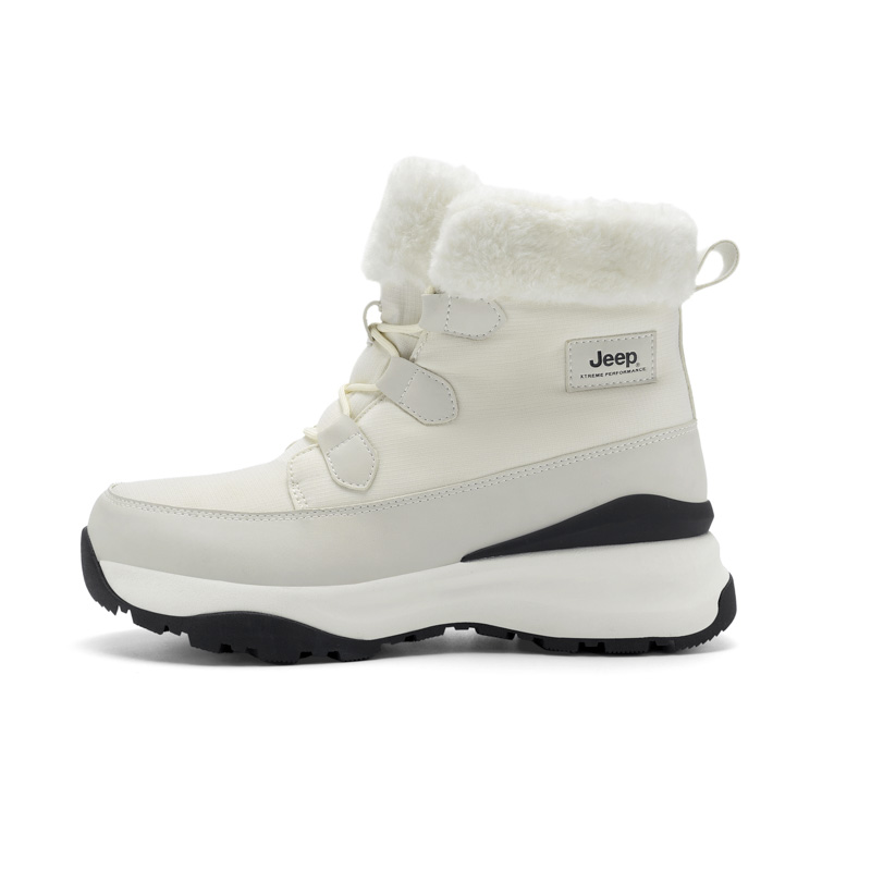 

Jeep Кроссовки Da Neimai Cotton Boots Slip Resistant Snow Boots Unisex Ecru