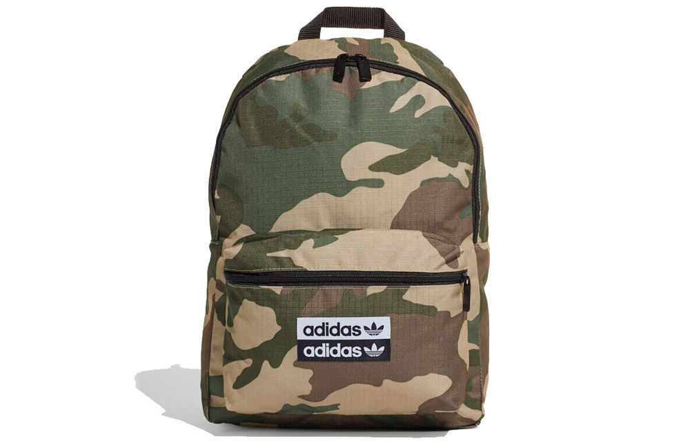 

Adidas Originals Полиэстеровый рюкзак унисекс зеленый камуфляж, Green Camouflage