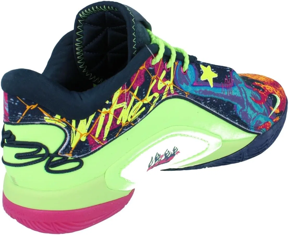 Мужские кроссовки Nike Lebron XXII, Blustery Ghost Green Diffused Blue Fireberry — фото 3