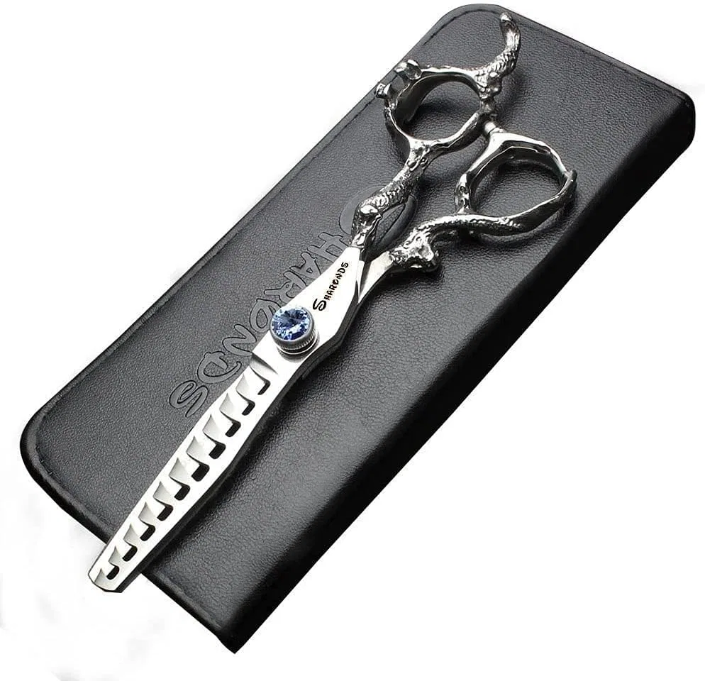 Профессиональные парикмахерские ножницы из японской стали 440C Axemoore, 6 Inch Thin Scissors
