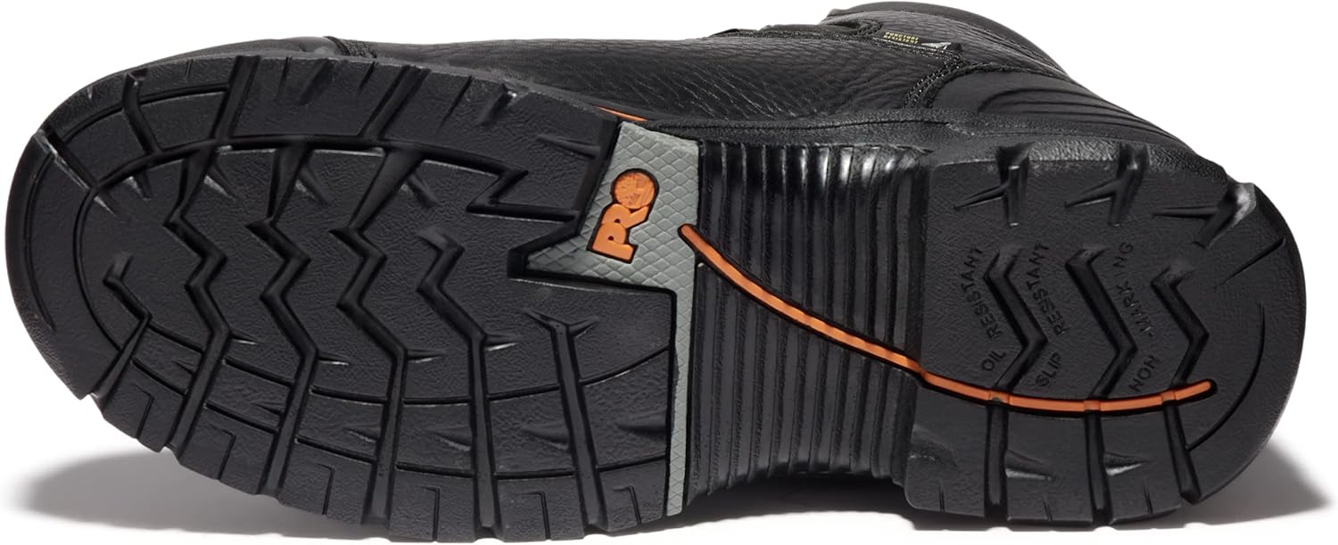 Timberland PRO мужские Endurance 6 дюймовые рабочие ботинки со стальным носком, устойчивые к проколам, водонепроницаемые, Black — фото 4