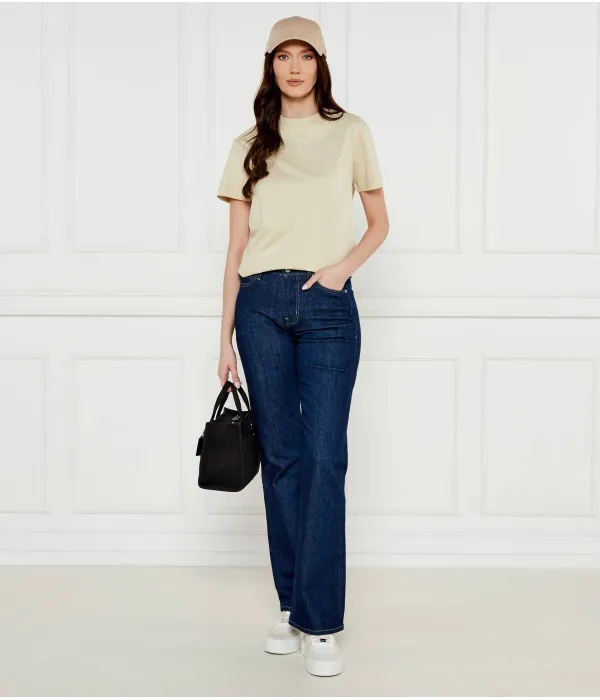 Футболка Regular fit Calvin Klein, бежевый — фото 2