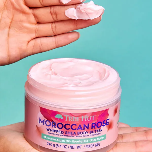 Масло для тела Rosehip And Argan Oils Whipped Shea Body Butter Tree Hut — фото 4