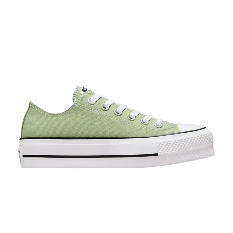 

Кроссовки Chuck Taylor All Star Lift Platform Low, цвет Aloe Green