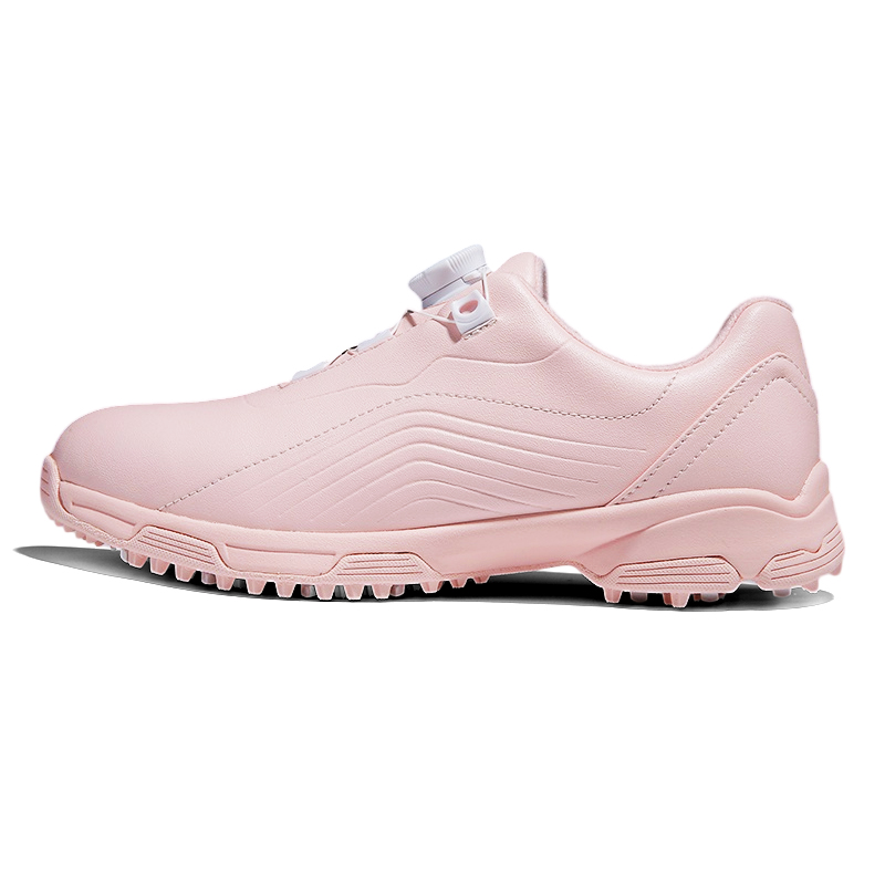 

PGM Износостойкие женские гольфовые туфли с низким верхом розовые, цвет Pink